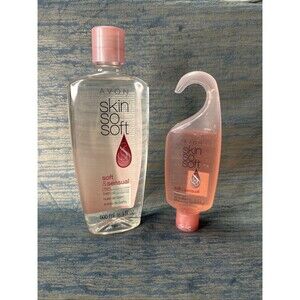 Avon Skin So Soft Soft and Sensual Bath Oil 16.9oz + Shower Gel 5oz SEALED Set